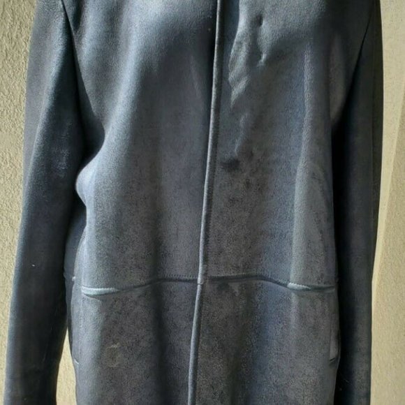 MEN'S ITALIAN WINTER LAMBSKIN SHEARLING COAT - Picture 3 of 5